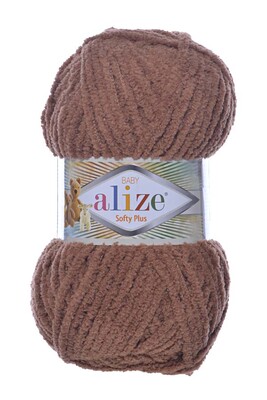 Alize Yarn - ALİZE SOFTY PLUS 321 Kahve