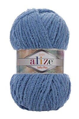 Alize Yarn - ALİZE SOFTY PLUS 374 Havacı Mavi