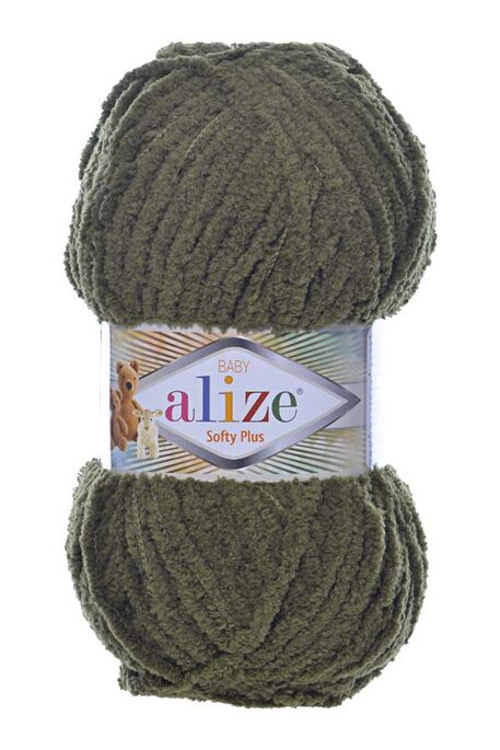 Alize Yarn - ALİZE SOFTY PLUS 620 Haki