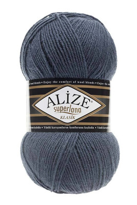 ALİZE - ALİZE SÜPERLANA KLASİK 381 Denim