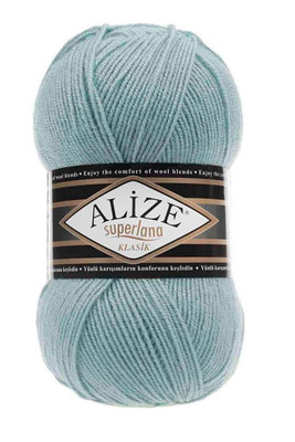 Alize Yarn - ALİZE SÜPERLANA KLASİK KNİTTİNG YARN 463 Mint