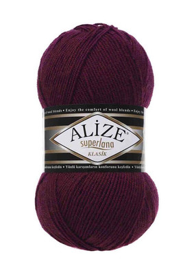 Alize Yarn - ALİZE SÜPERLANA KLASİK KNİTTİNG YARN 495