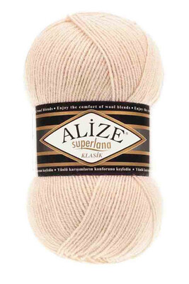 Alize Yarn - ALİZE SÜPERLANA KLASİK KNİTTİNG YARN 681 SALMON