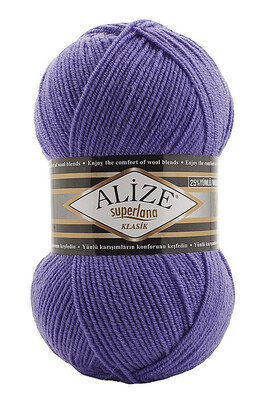 Alize Yarn - ALİZE SÜPERLANA KLASİK KNİTTİNG YARN 851