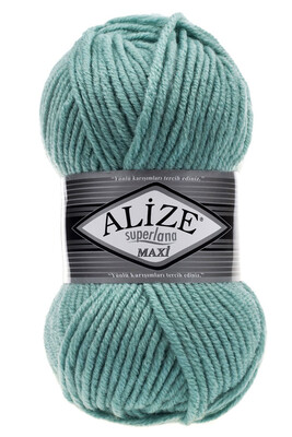 Alize Yarn - ALİZE SUPERLANA MAXİ YARN 463 MINT