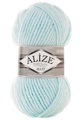 Alize Yarn - ALİZE SUPERLANA MAXİ YARN 522 MINT