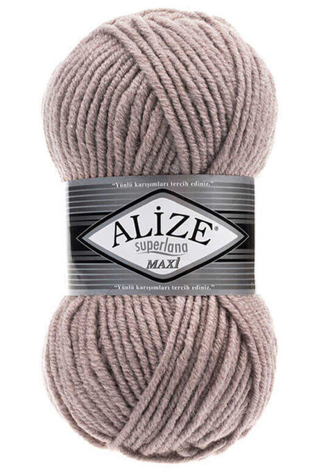 Alize Yarn - ALİZE SUPERLANA MAXİ YARN 541 MINK