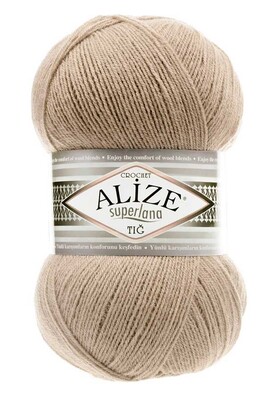 Alize Yarn - ALİZE SUPERLANA TIĞ 05 Bej