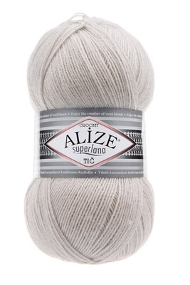 Alize Yarn - ALİZE SUPERLANA TIĞ YARN 168 Rock