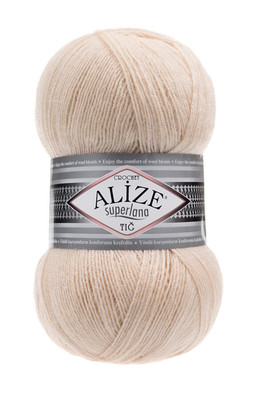 Alize Yarn - ALİZE SUPERLANA TIĞ YARN 310 Honey