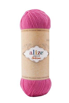 ALİZE - ALİZE SUPERWASH ARTİSAN 181 Pembe