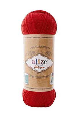 Alize Yarn - ALİZE SUPERWASH ARTİSAN KNİTTİNG YARN 56