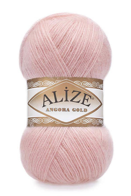 Alize Yarn - ALİZE ANGORA GOLD 363 bridal pink