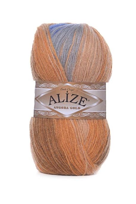 Alize Yarn - ALİZE ANGORA GOLD BATİK COLOR 6272