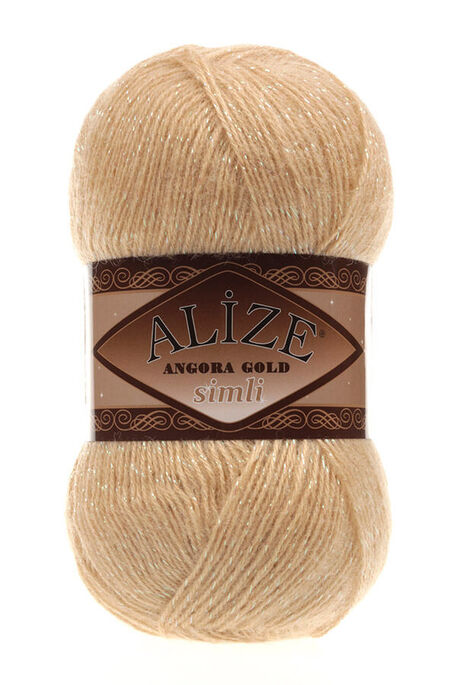 Alize Yarn - ALİZE ANGORA GOLD SİM 95 Camel Hair