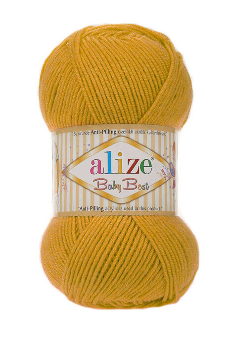 Alize Yarn - ALİZE BABY BEST 281 SAFFRON