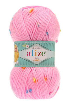 Alize Yarn - ALİZE BABY FLOWER COLOR 5382