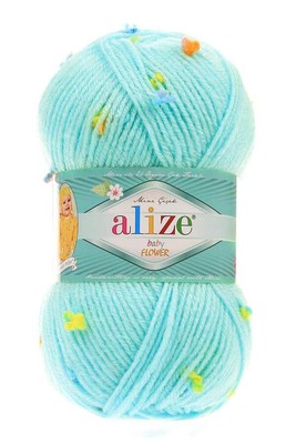 Alize Yarn - ALİZE BABY FLOWER COLOR 5384