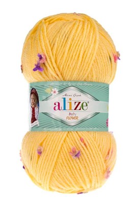 Alize Yarn - ALİZE BABY FLOWER COLOR 5873