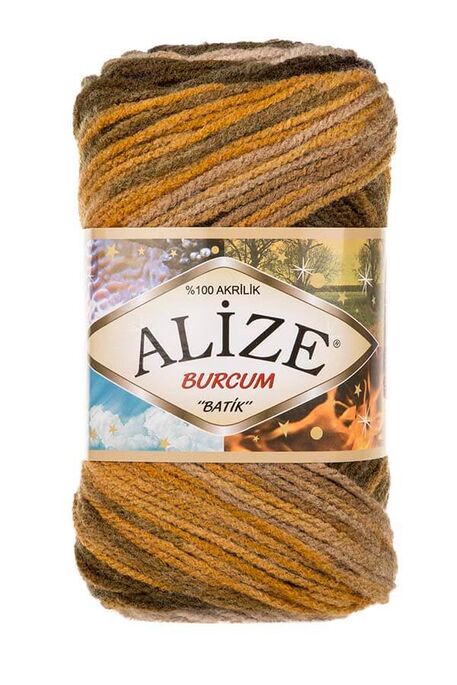 Alize Yarn - ALİZE BURCUM BATİK 5850