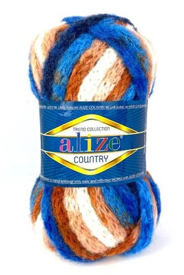 Alize Yarn - ALİZE COUNTRY 5679