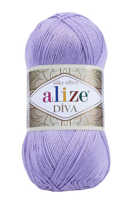 Alize Yarn - ALİZE DİVA 158 Lavender