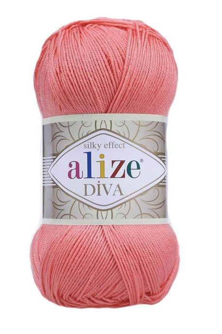 Alize Yarn - ALİZE DİVA 619 Coral