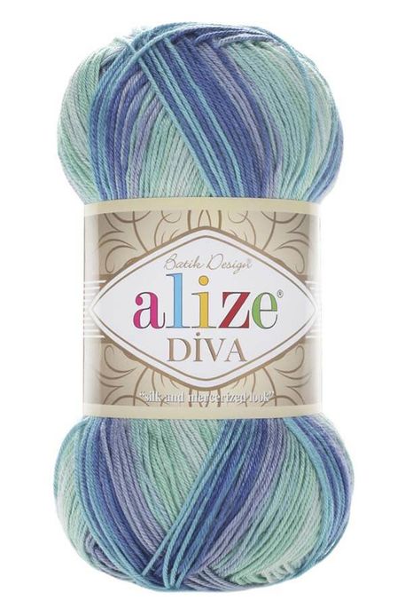 Alize Yarn - ALİZE DİVA BATİK COLOR 1767