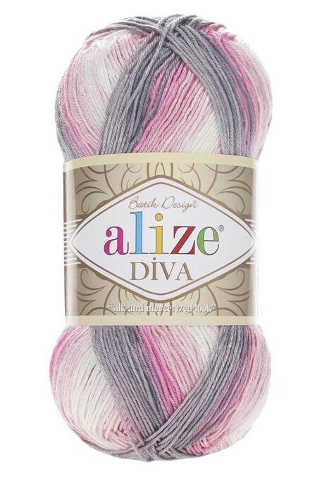 Alize Yarn - ALİZE DİVA BATİK COLOR 3245