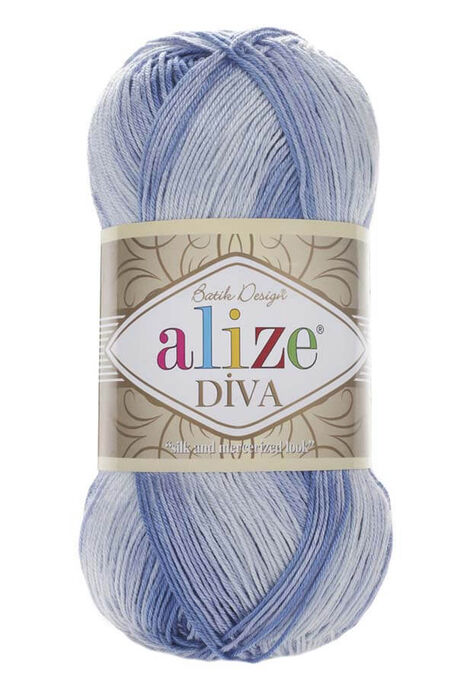 Alize Yarn - ALİZE DİVA BATİK COLOR 3282