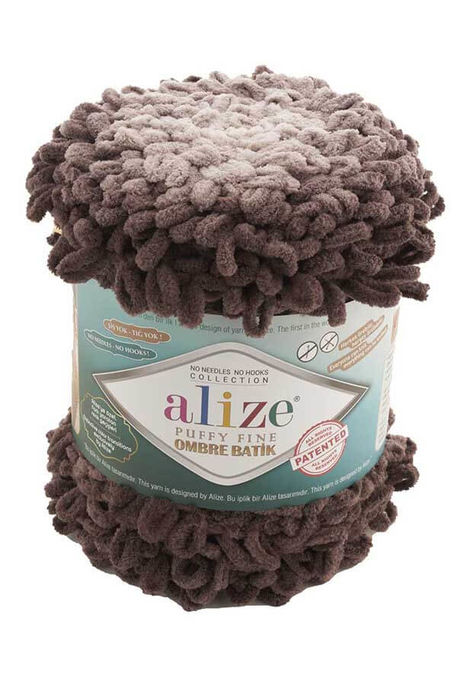 Alize Yarn - ALİZE PUFFY FINE OMBRE BATİK 7243