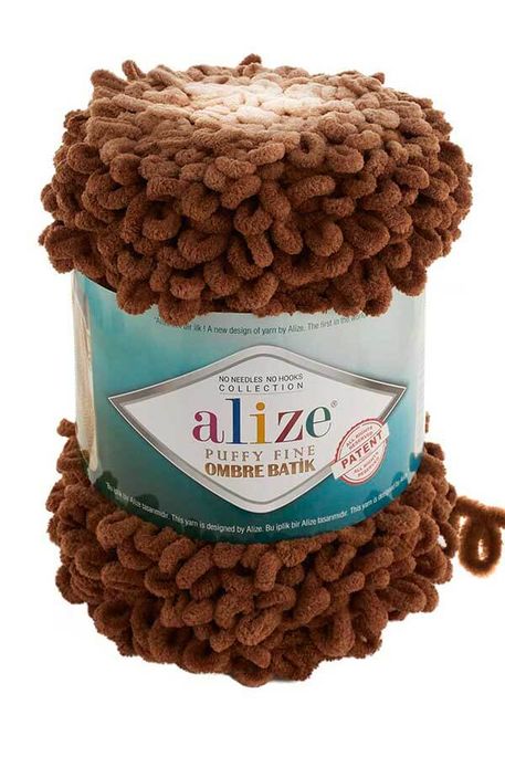 Alize Yarn - ALİZE PUFFY FINE OMBRE BATİK 7262