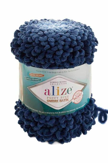 Alize Yarn - ALİZE PUFFY FINE OMBRE BATİK 7266