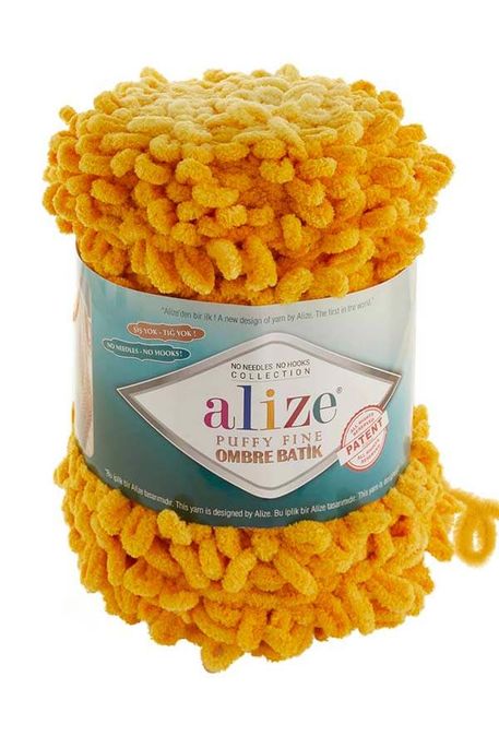 Alize Yarn - ALİZE PUFFY FINE OMBRE BATİK 7278