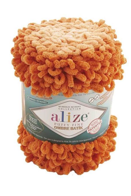 Alize Yarn - ALİZE PUFFY FINE OMBRE BATİK 7296