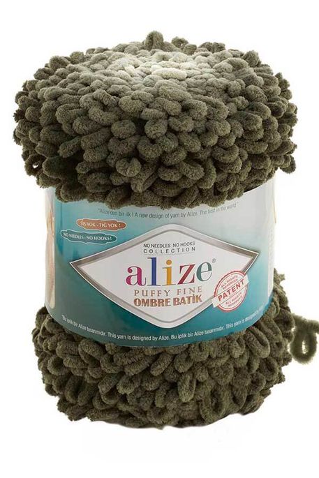 Alize Yarn - ALİZE PUFFY FINE OMBRE BATİK 7299