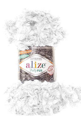 Alize Yarn - ALİZE PUFFY FUR 6100