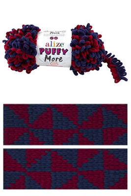 Alize Yarn - ALİZE PUFFY MORE 6268