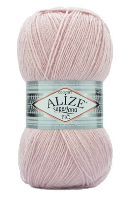 Alize Yarn - ALİZE SUPERLANA TIĞ 275 Rose Flower