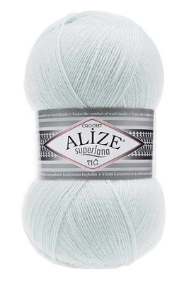 Alize Yarn - ALİZE SUPERLANA TIĞ 522 Mint