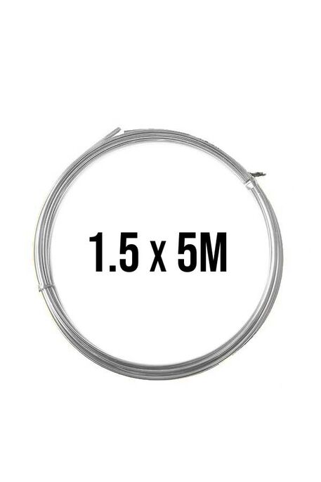  - AMİGURUMİ TEL 1.5 MM 5MT GÜMÜŞ