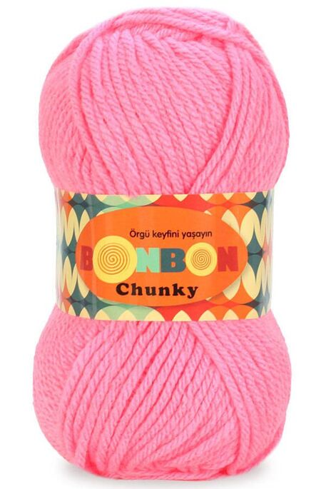 Bonbon Yarn - BONBON CHUNKY 98239 Pembe