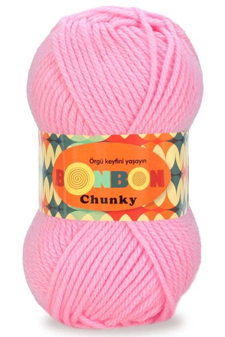 Bonbon Yarn - BONBON CHUNKY 98588 Bebe Pembe