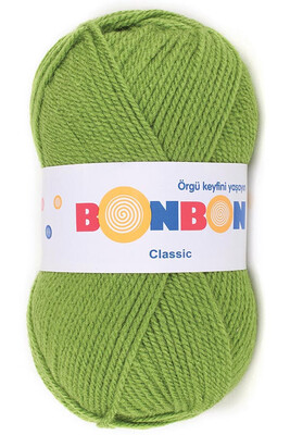 Bonbon Yarn - BONBON CLASSIC KNİTTİNG YARN 98204 green