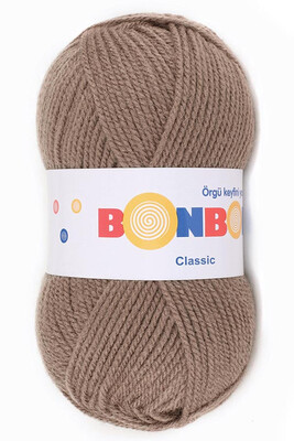 Bonbon Yarn - BONBON CLASSIC KNİTTİNG YARN 98209 Mushroom Beige