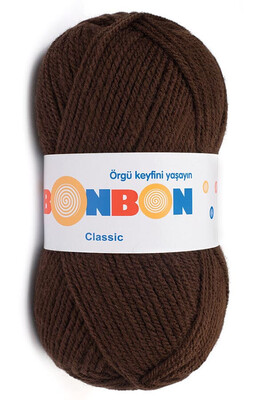 Bonbon Yarn - BONBON CLASSIC KNİTTİNG YARN 98219 Brown