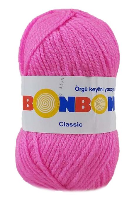 Bonbon Yarn - BONBON CLASSIC KNİTTİNG YARN 98240 Pink