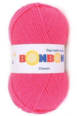 Bonbon Yarn - BONBON CLASSIC KNİTTİNG YARN 98319 Orchid Pink