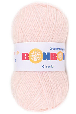 Bonbon Yarn - BONBON CLASSIC KNİTTİNG YARN 98320 Light Powder