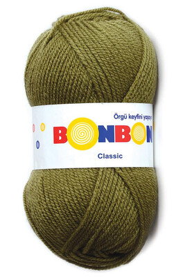 Bonbon Yarn - BONBON CLASSIC KNİTTİNG YARN 98326 Leaf Green